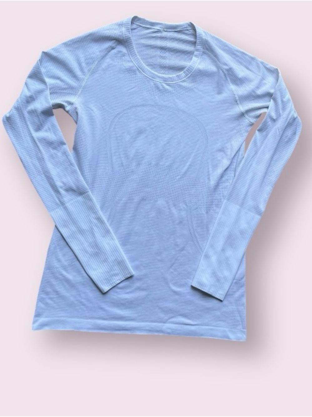 Lululemon Athletica White Long-Sleeve Seamless Performance Top Size 10 - Picture 7 of 12